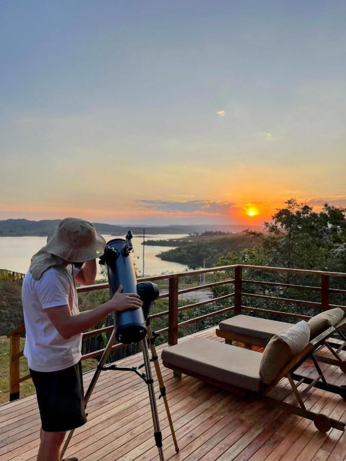 Chale Recanto - Ofuro, Banheira, Vista, Cachoeira E Lago Alexania Luaran gambar
